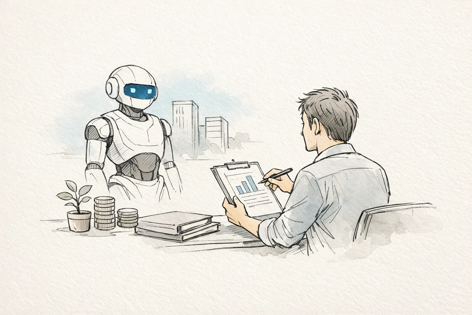 What is AI-augmented portfolio-strategy in human-and-AI collaboration for better outcomes?