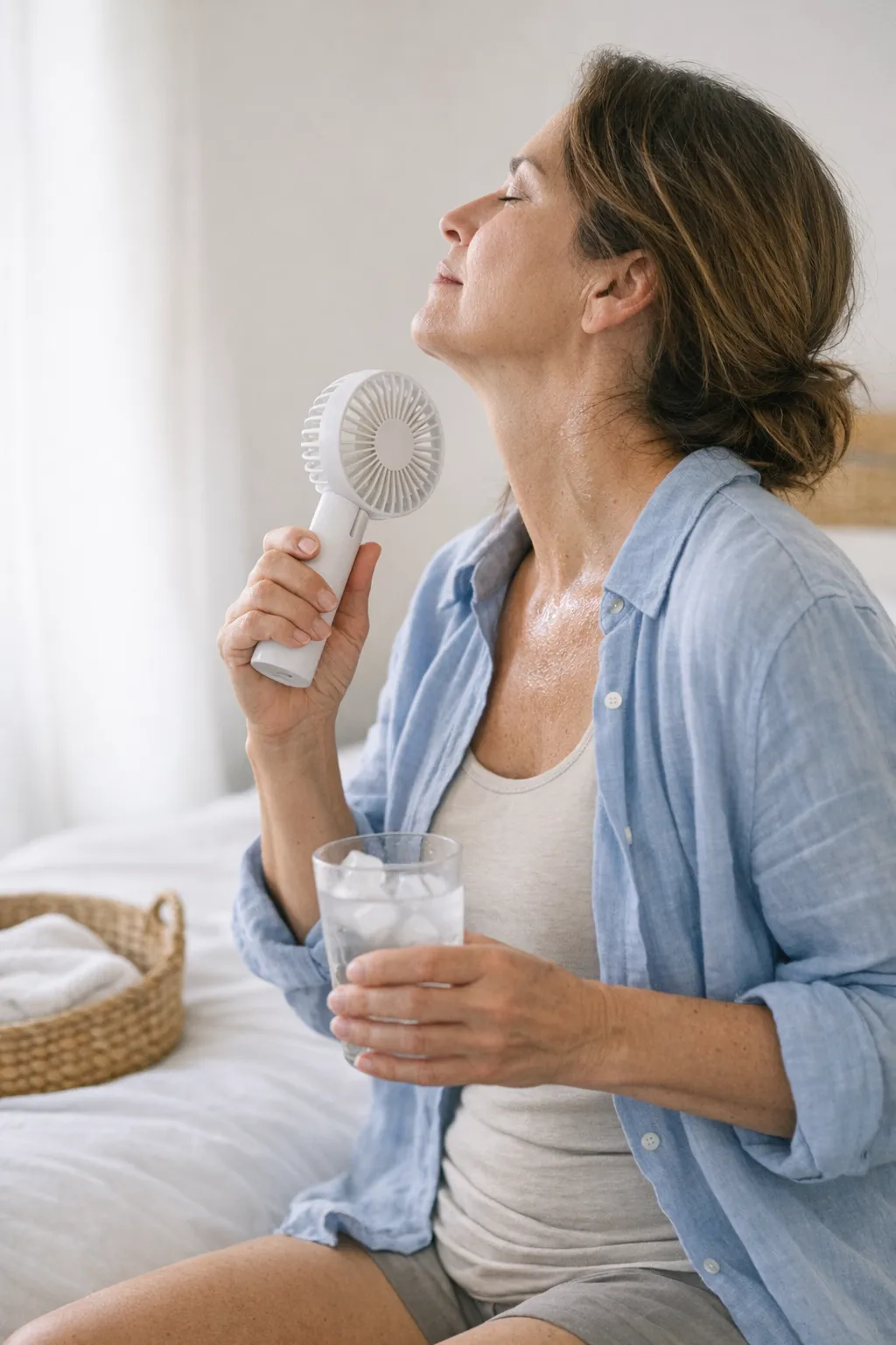 non-hormonal menopause relief for hot flashes