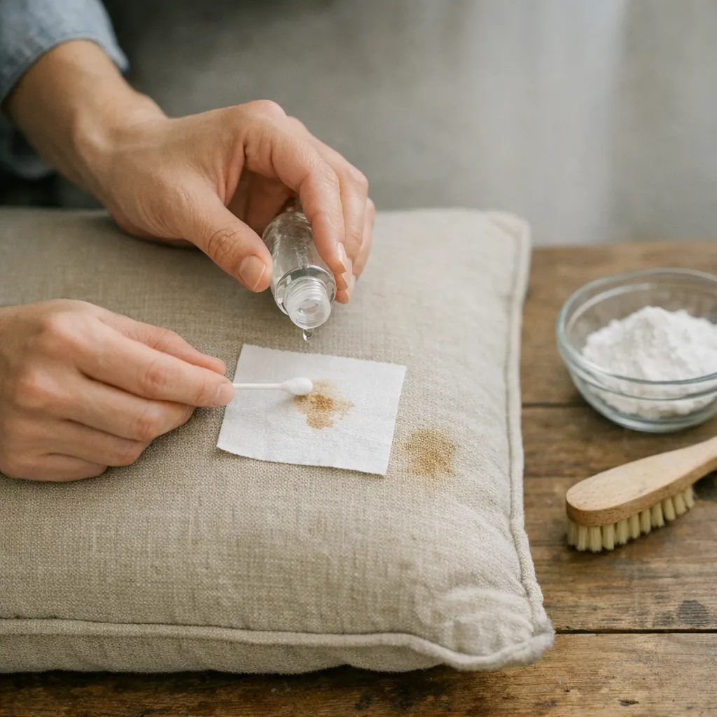 How to remove sweat stains on shirts without ruining fabric?