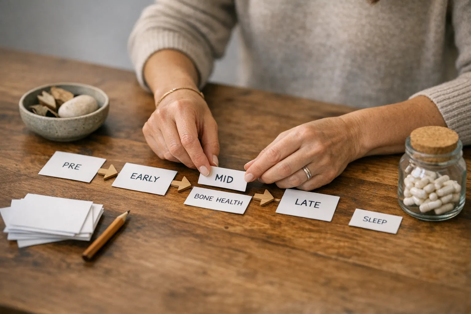 menopause vs perimenopause timeline