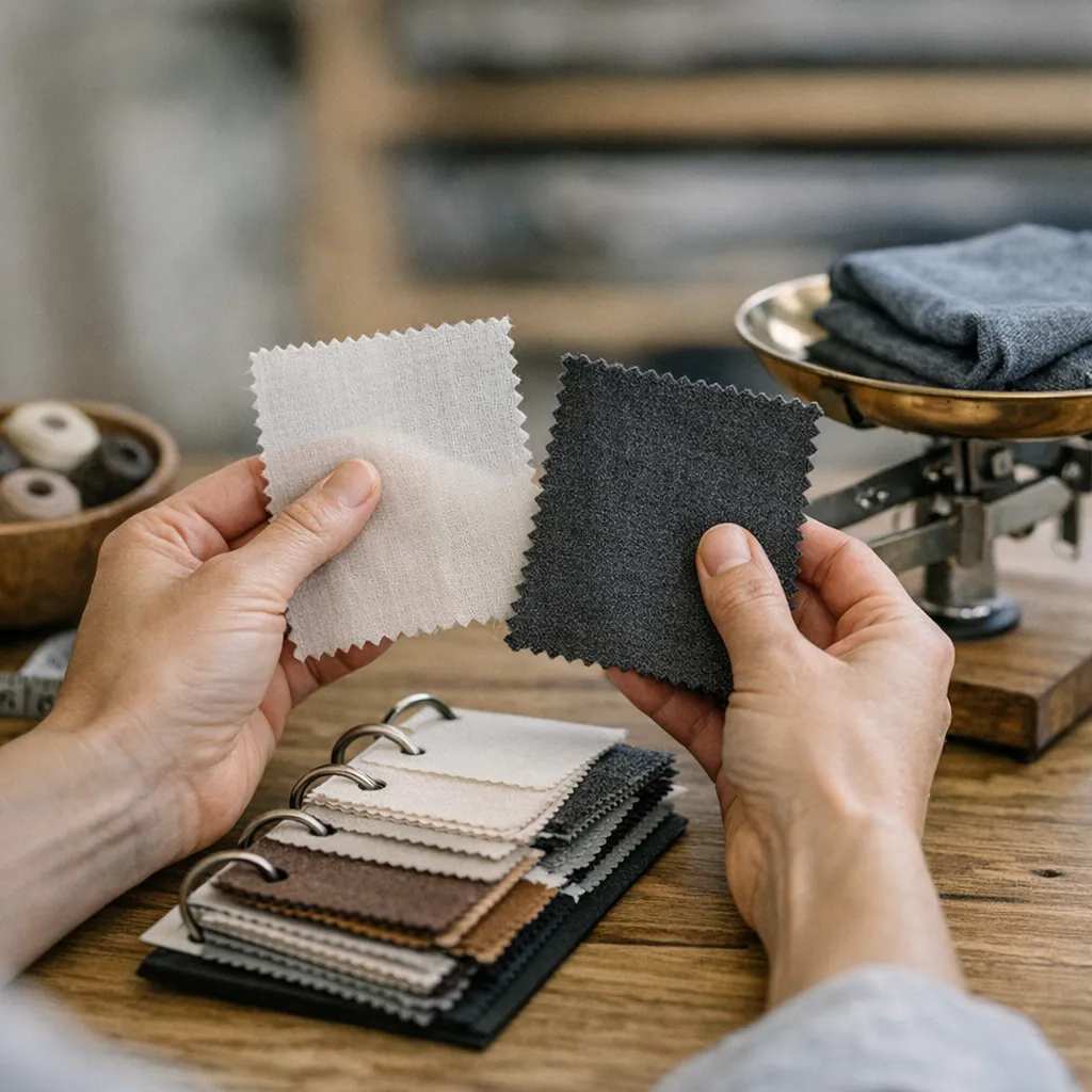 How to choose fabric weight for a long sleeve shirt