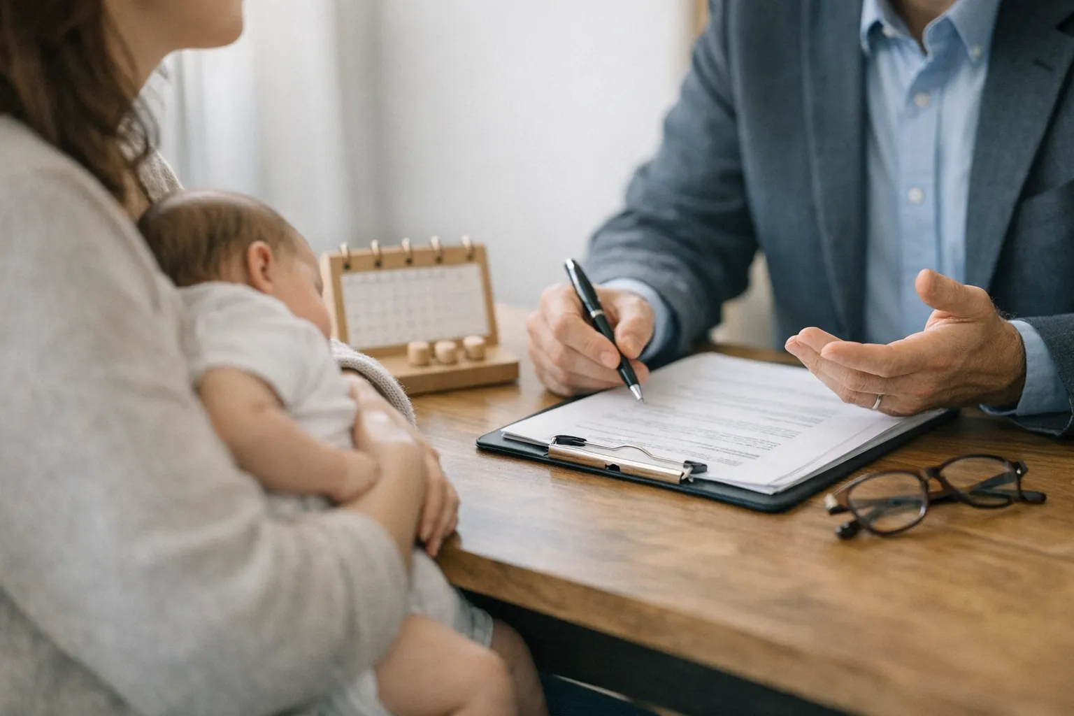 משא ומתן על עבודה גמישה אחרי לידה