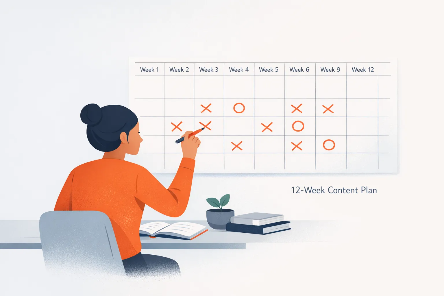 What is a 12-Week Editorial Calendar for Topical Authority From Research to Publish?