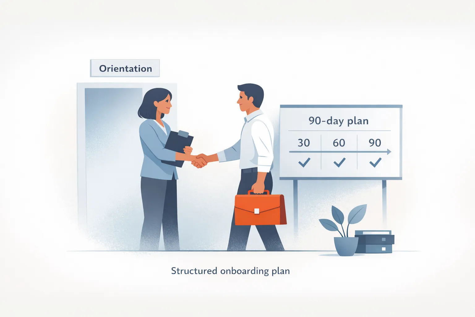 Powering Onboarding with Outsourced Content: How does a 90-Day Plan for SaaS work?