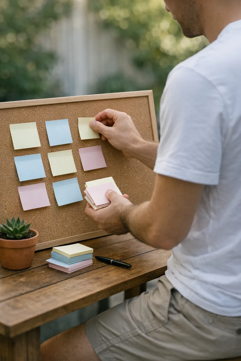 How to style shorts with a T-shirt (clean, not beachy)