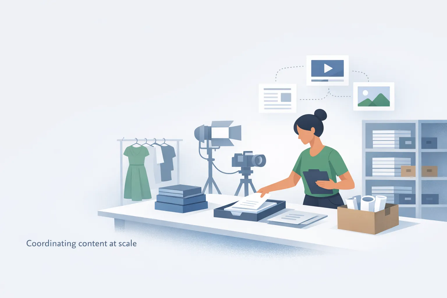 How can a content operations system publish 100 pages per month with Content Zen?