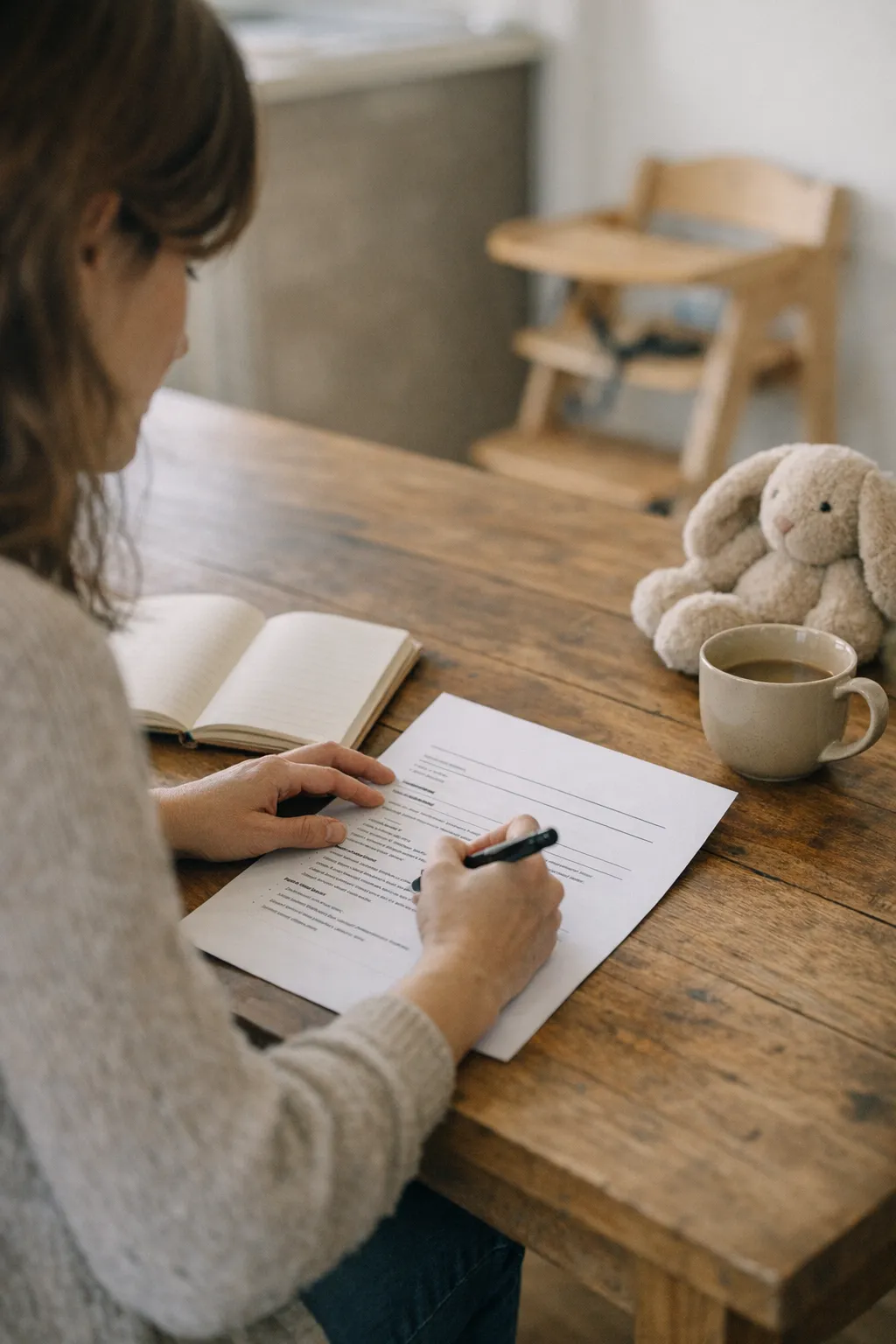 קורות חיים בלי ניסיון אחרי חופשת לידה