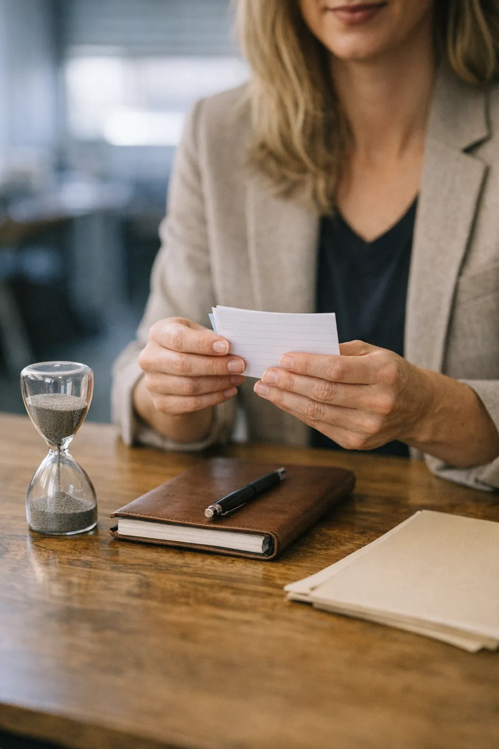 איך אמא חוזרת לשוק העבודה מציגה את עצמה בראיון עבודה