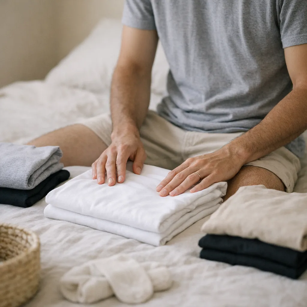 100% cotton men's T-shirt: who it's best for