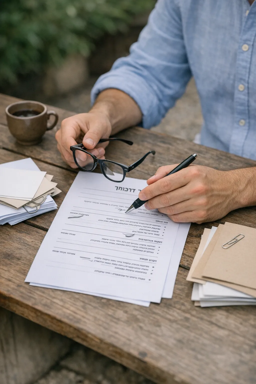 קורות חיים ATS בעברית אחרי הפסקה בקריירה איך לא להיפסל