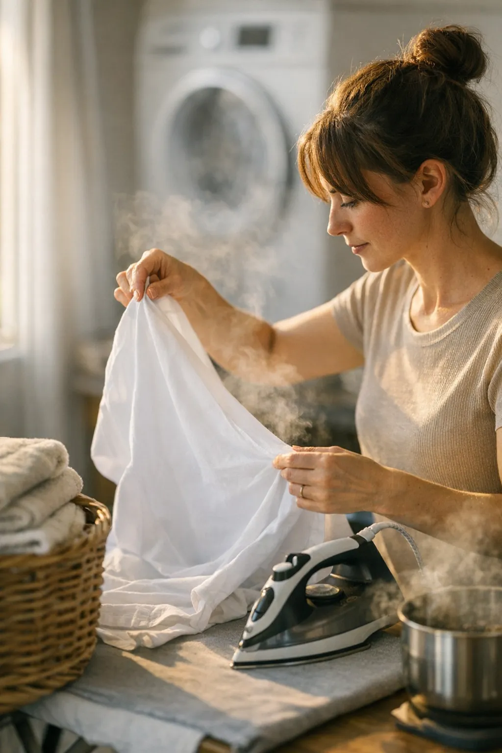 איך לכבס חולצת כותנה שלא תתכווץ: טמפרטורה, סחיטה וייבוש בצורה נכונה?