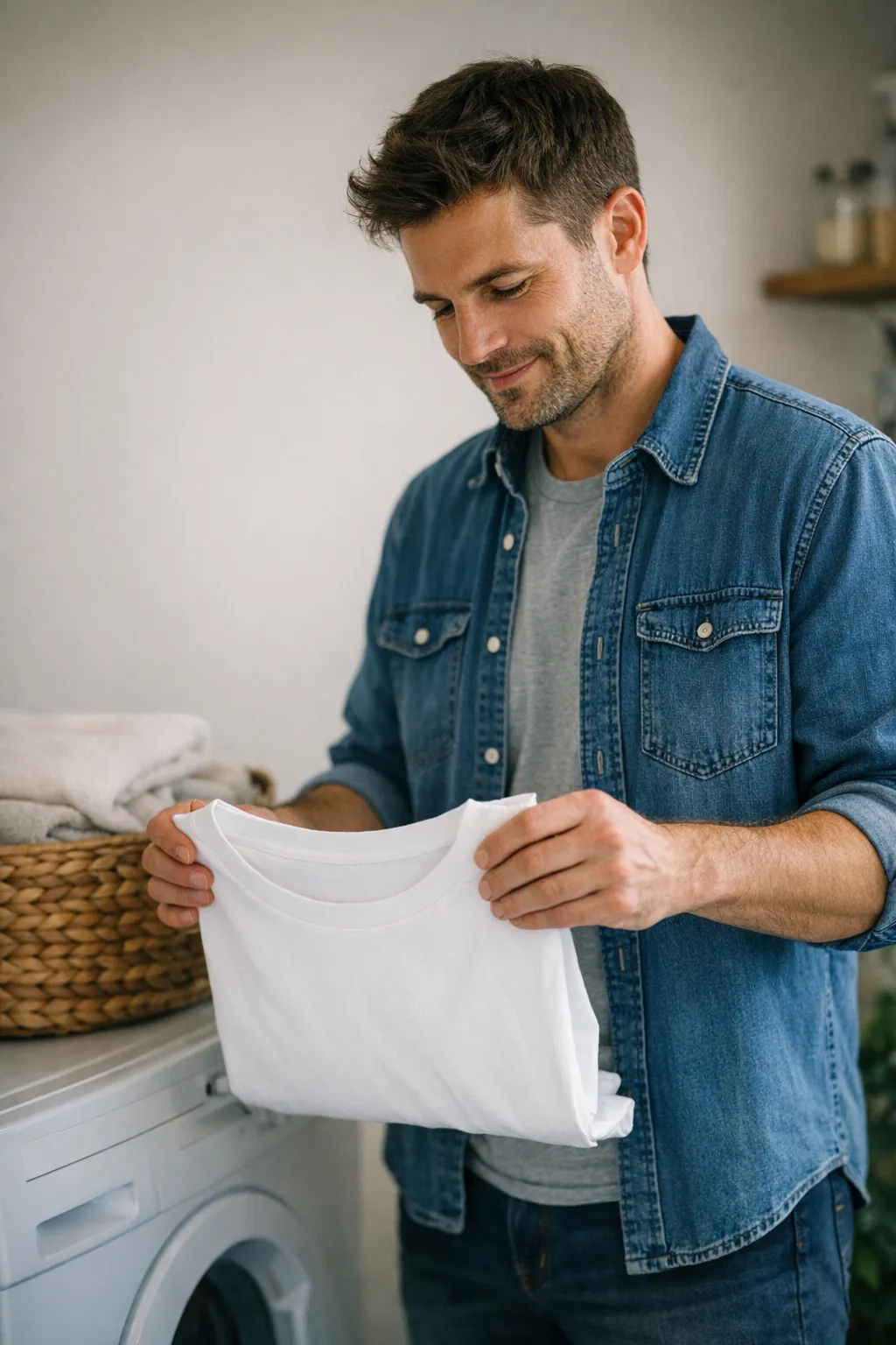 7 סימנים לחולצת טי שנשמרת יפה אחרי כביסות (ומה להרוס בה בלי לשים לב)