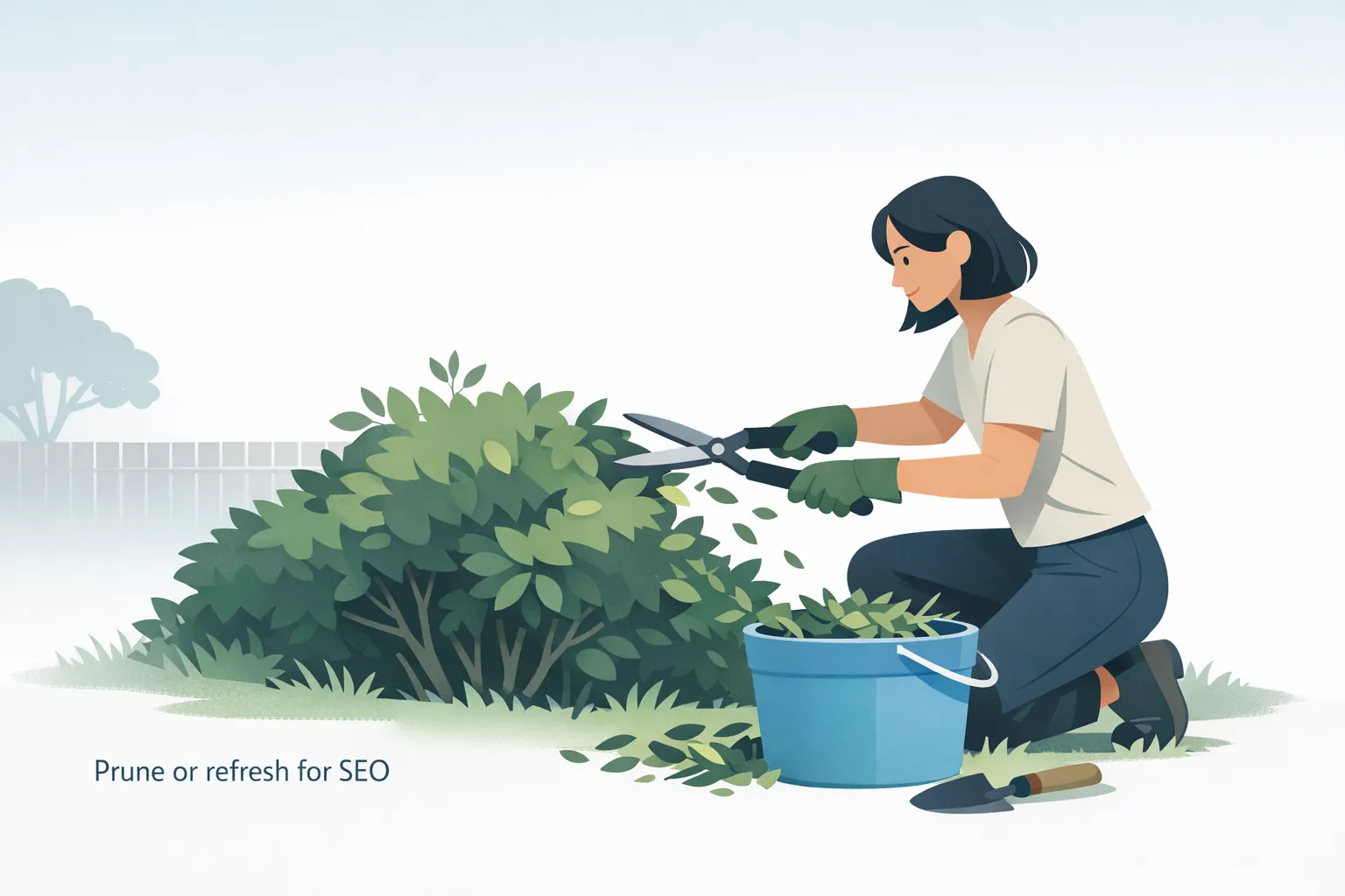 content pruning vs content refresh