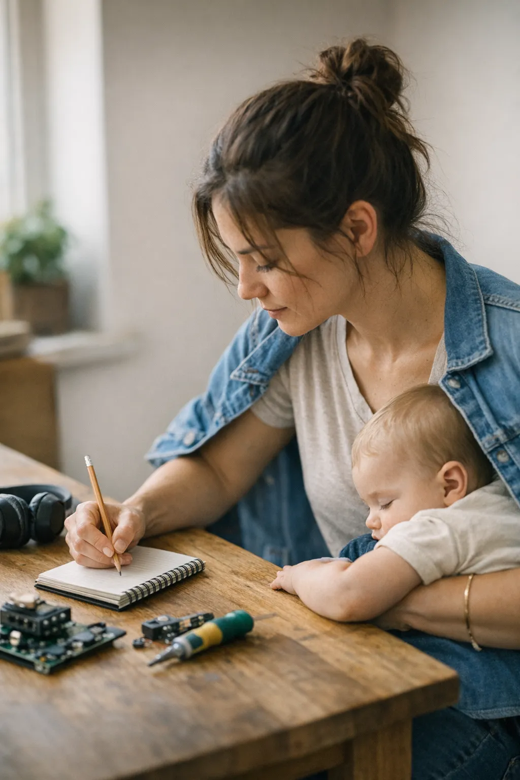 הסבה להייטק אחרי לידה