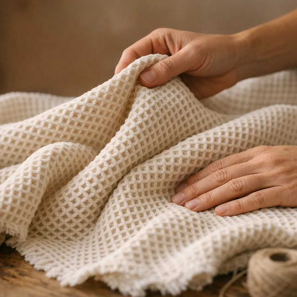 What is waffle fabric and why it feels different