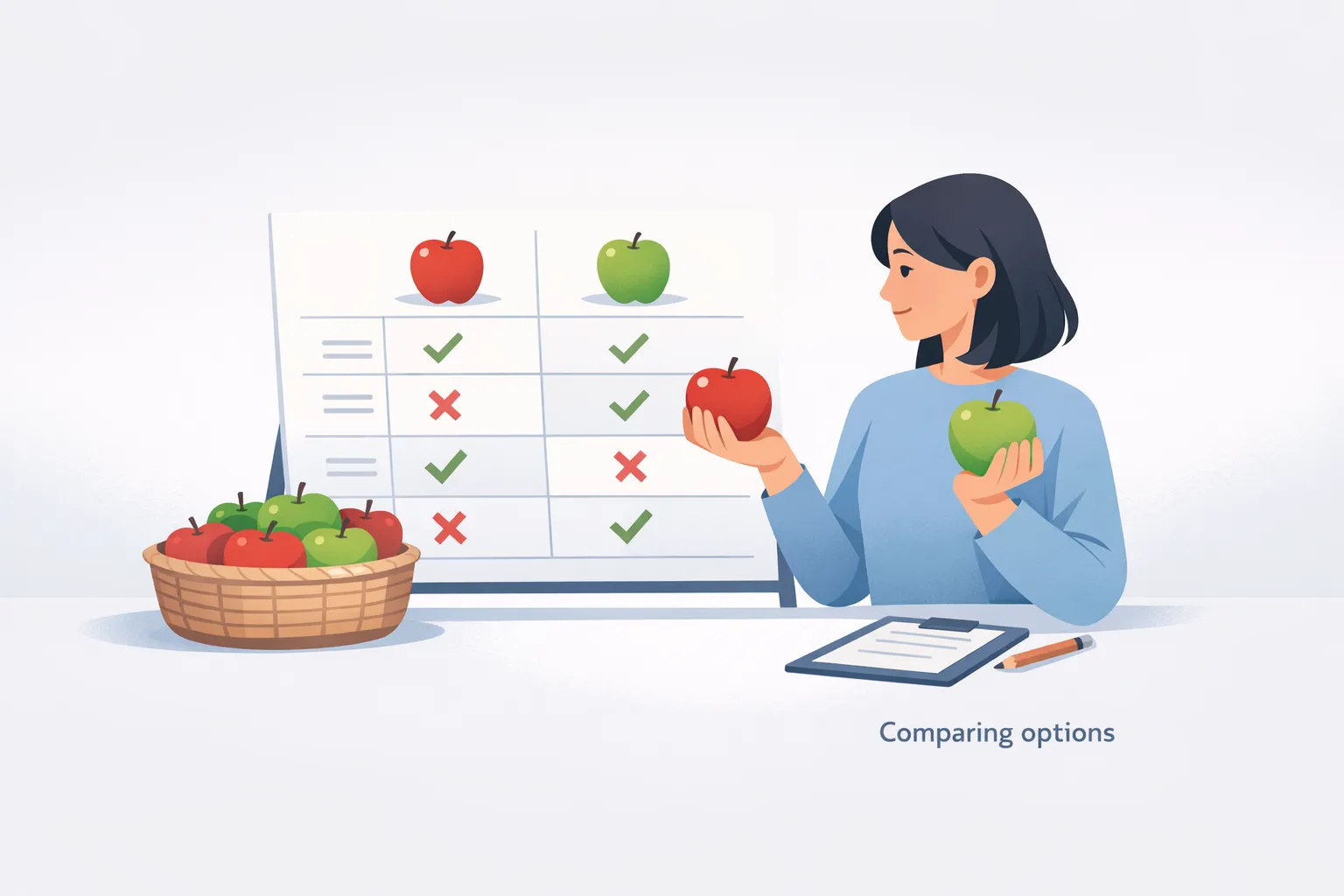 How can you build a buyer-intent comparison page that helps readers decide?