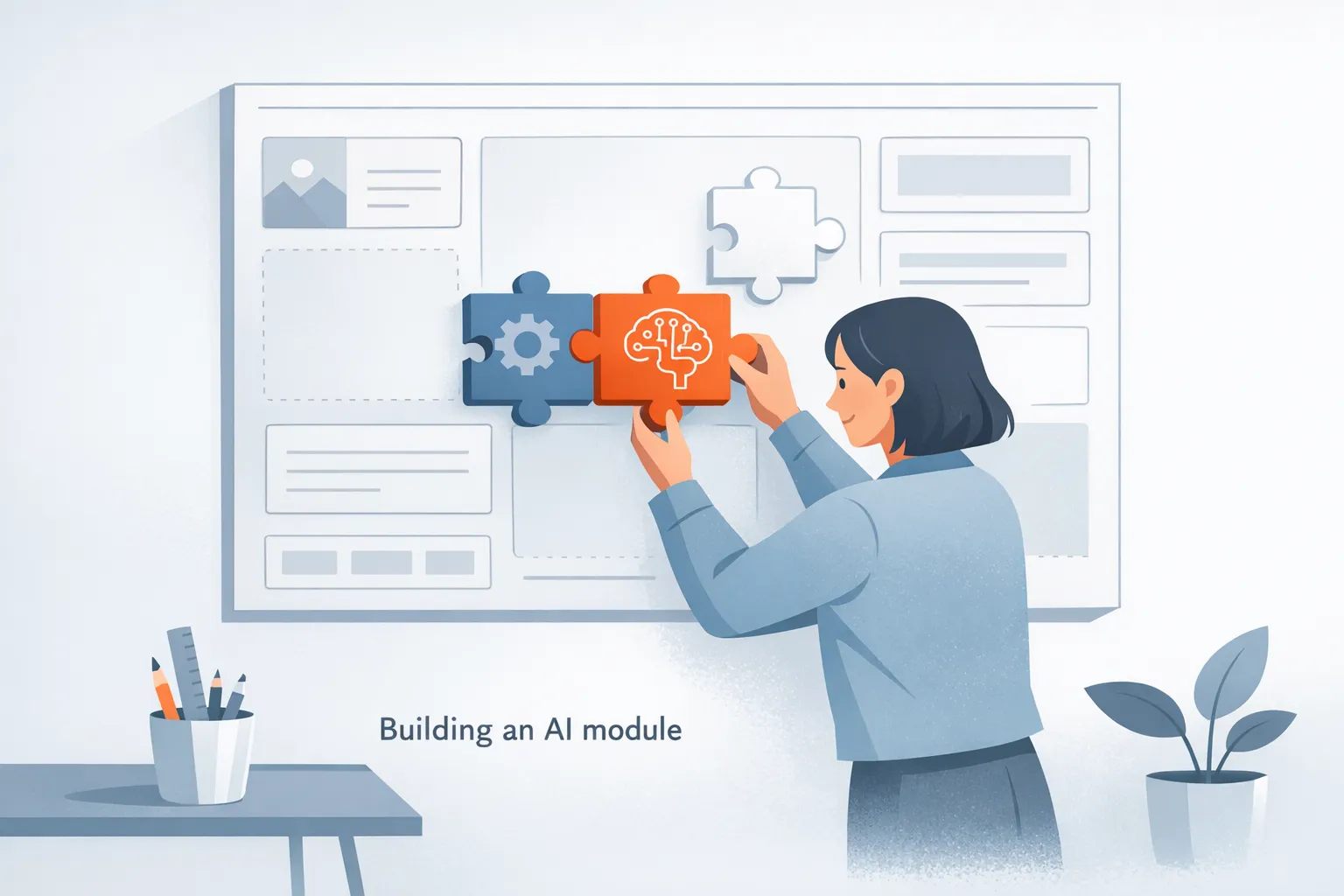 how to write a pros and cons module that AI can reuse