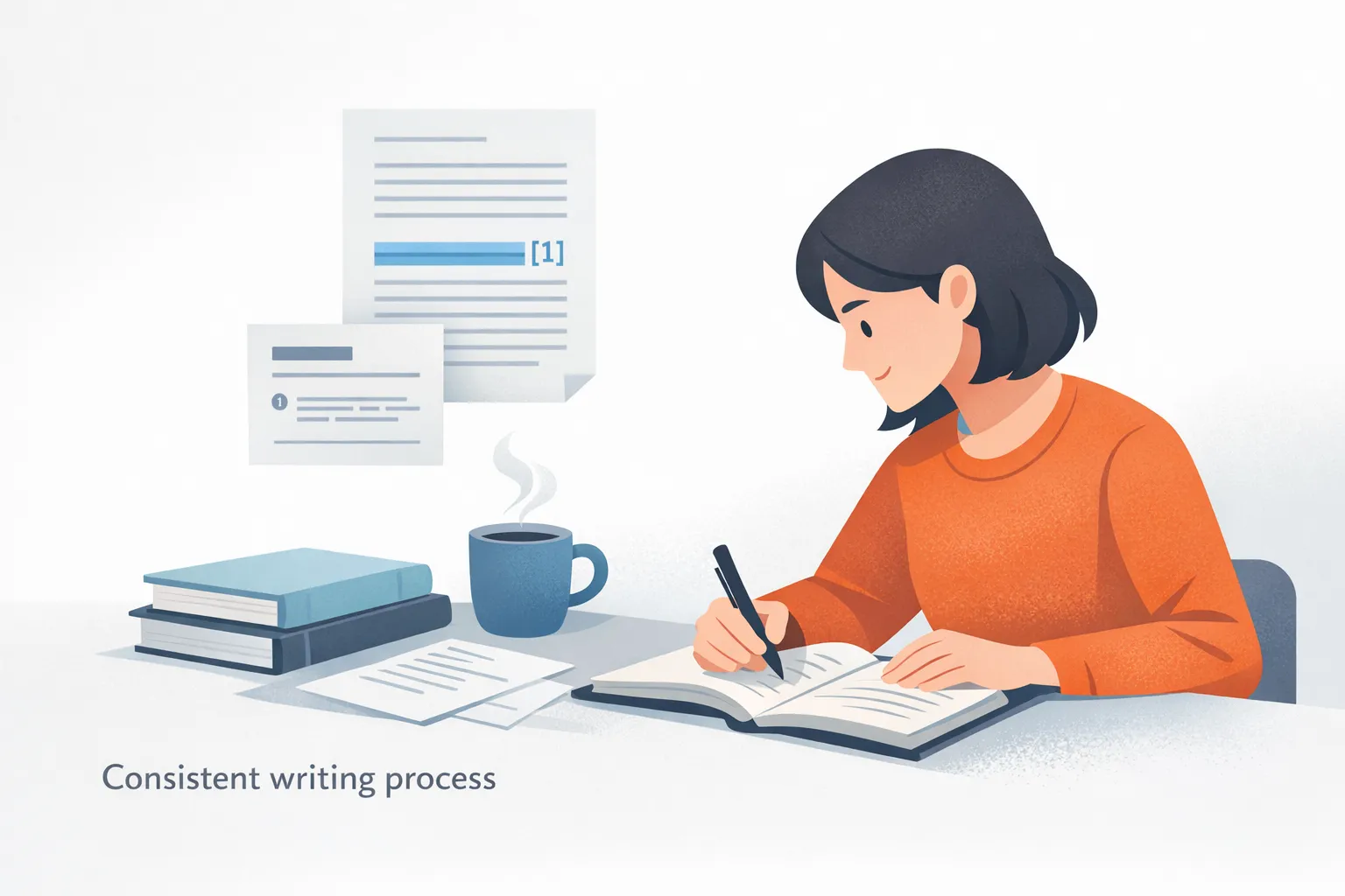 How do I produce citation-ready sections for a clean bibliography?