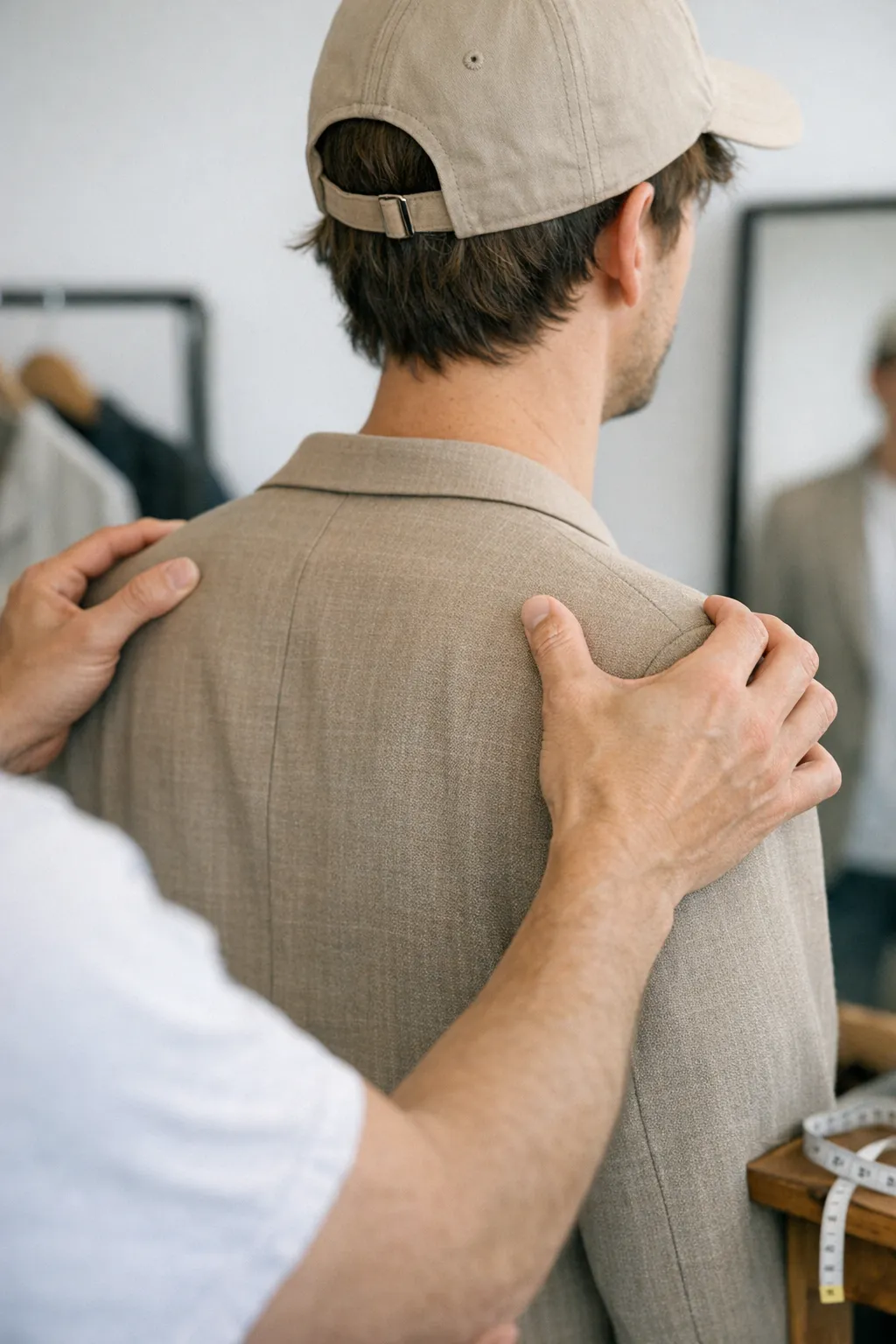 How to tell if a T-shirt fits your shoulders properly