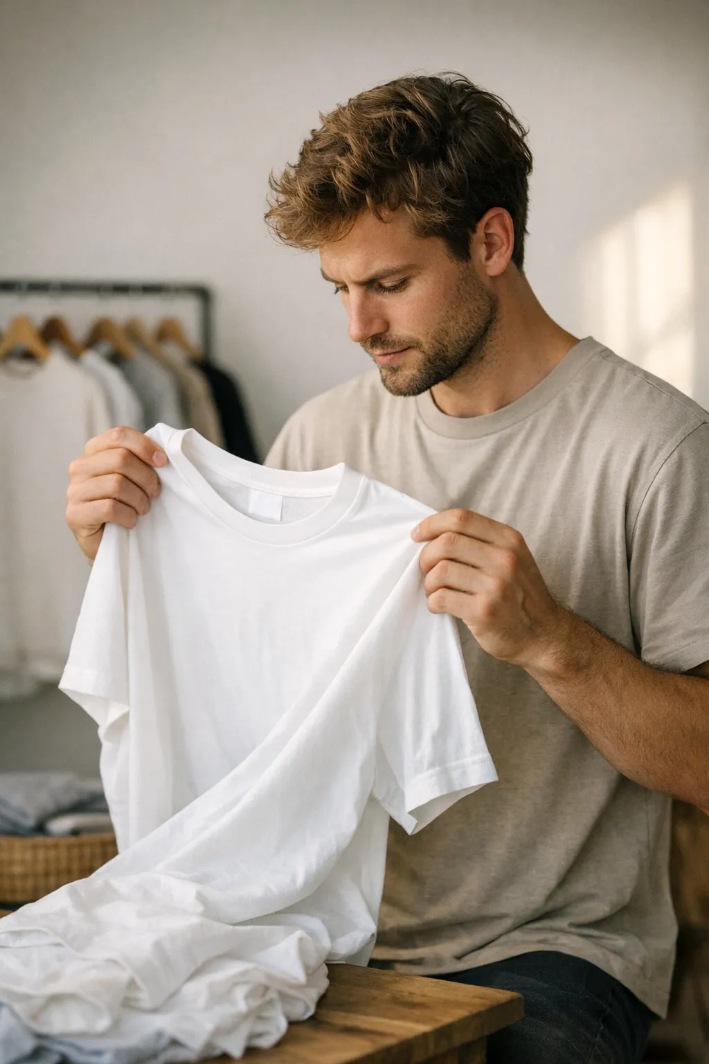 חולצת טי 100% כותנה: למי זה מתאים ומתי זה פחות נוח