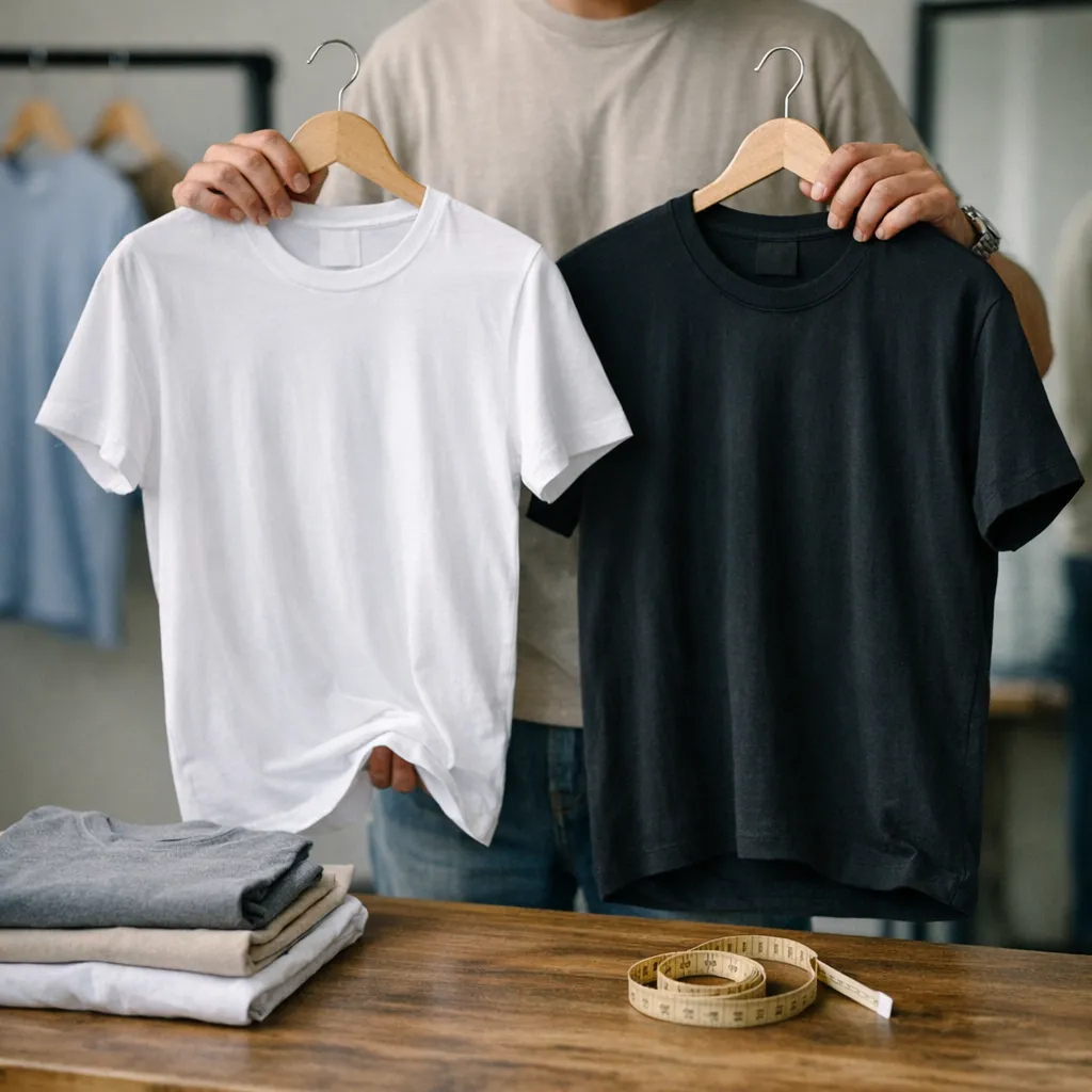How to choose a T-shirt fit (regular vs oversized)