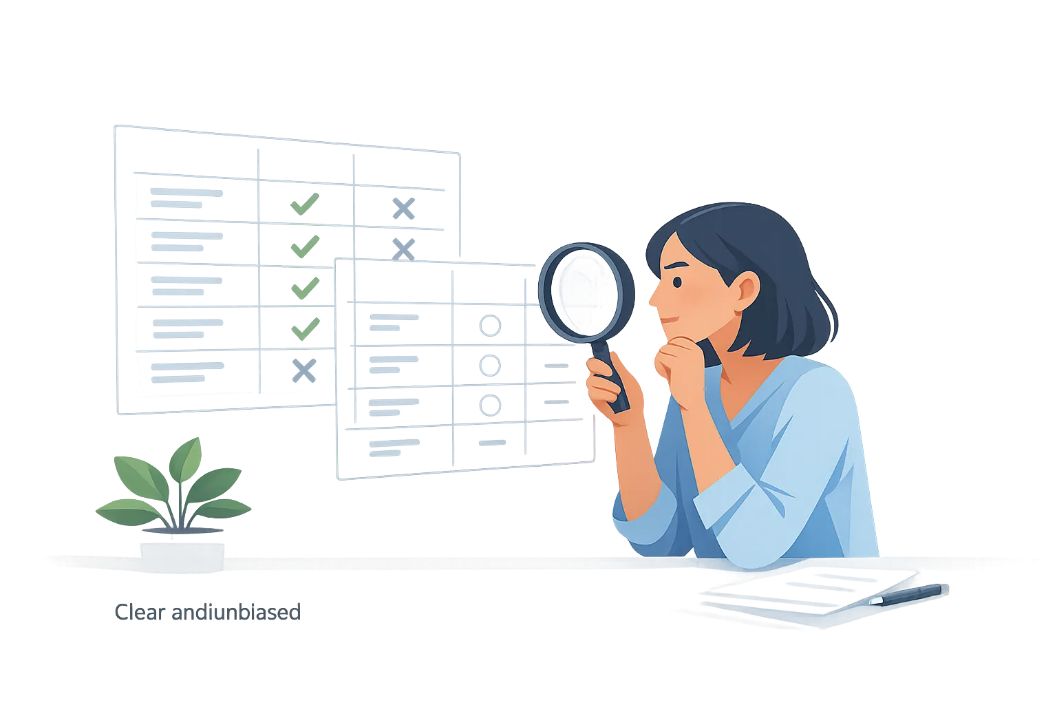 How to write comparison tables that do not feel spammy and stay trustworthy?