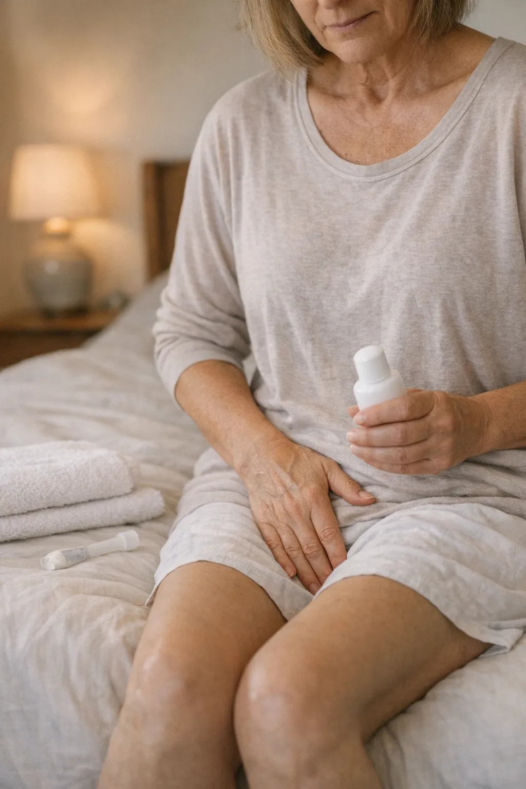 What are vaginal atrophy symptoms after menopause?