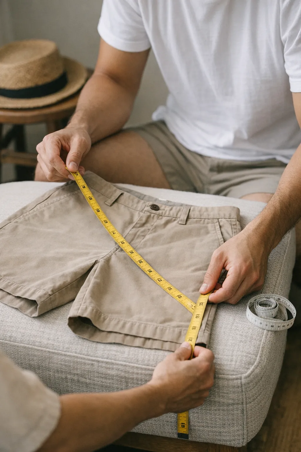 מדריך מידות לשורטס: איך זה אמור לשבת כשקמים וכשיושבים על מותן וירך?