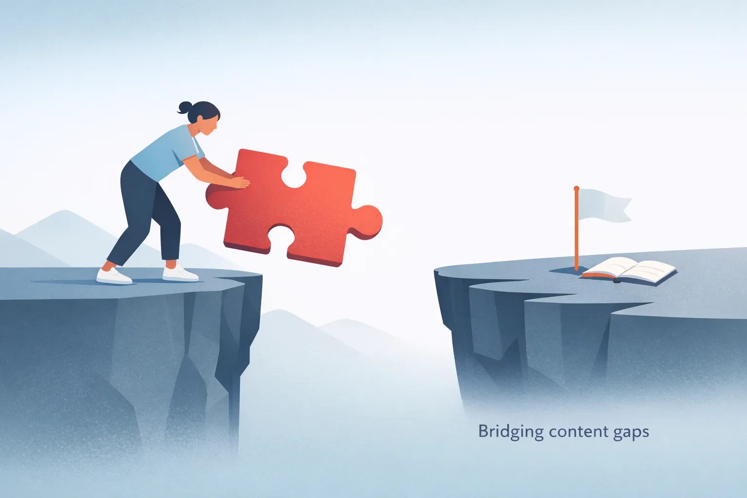 How does the Content Audit Framework identify gaps across your website?