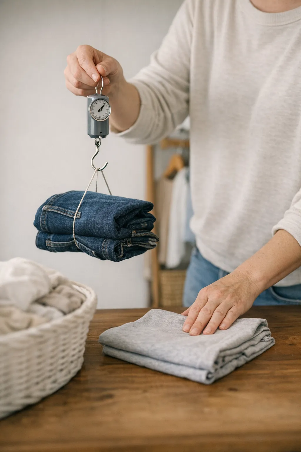 Fold or hang T-shirts: what keeps shape better