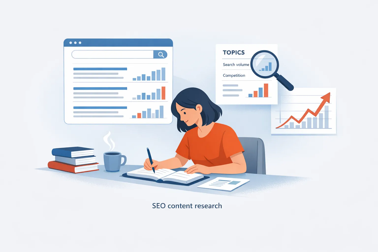 how to create SEO briefs from SERP data fast