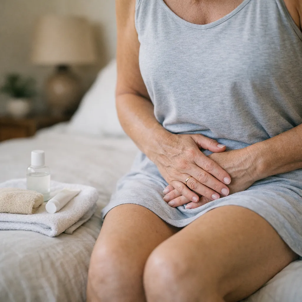 vaginal atrophy symptoms after menopause