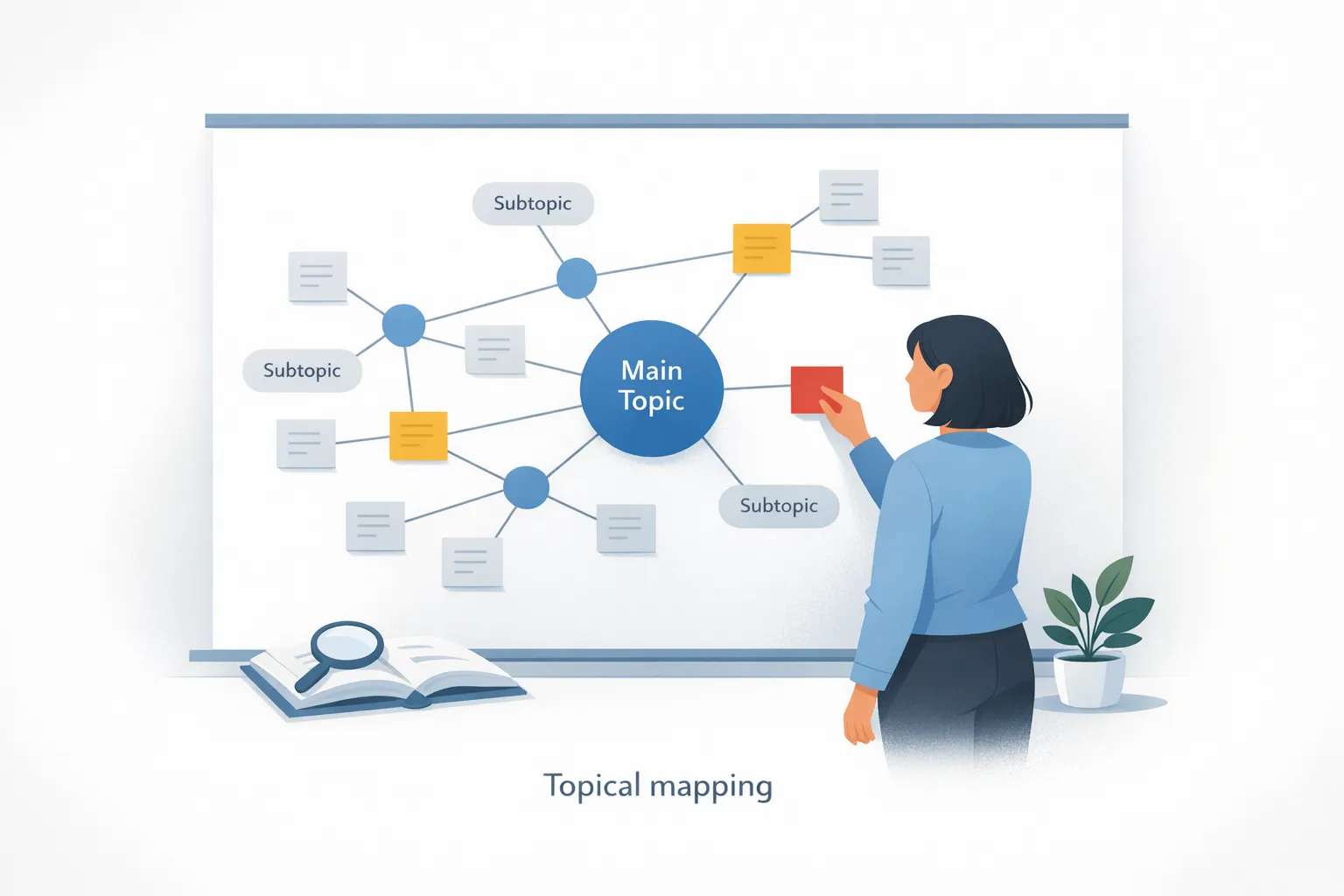 How do you build a topical map from SERP patterns for better content authority?