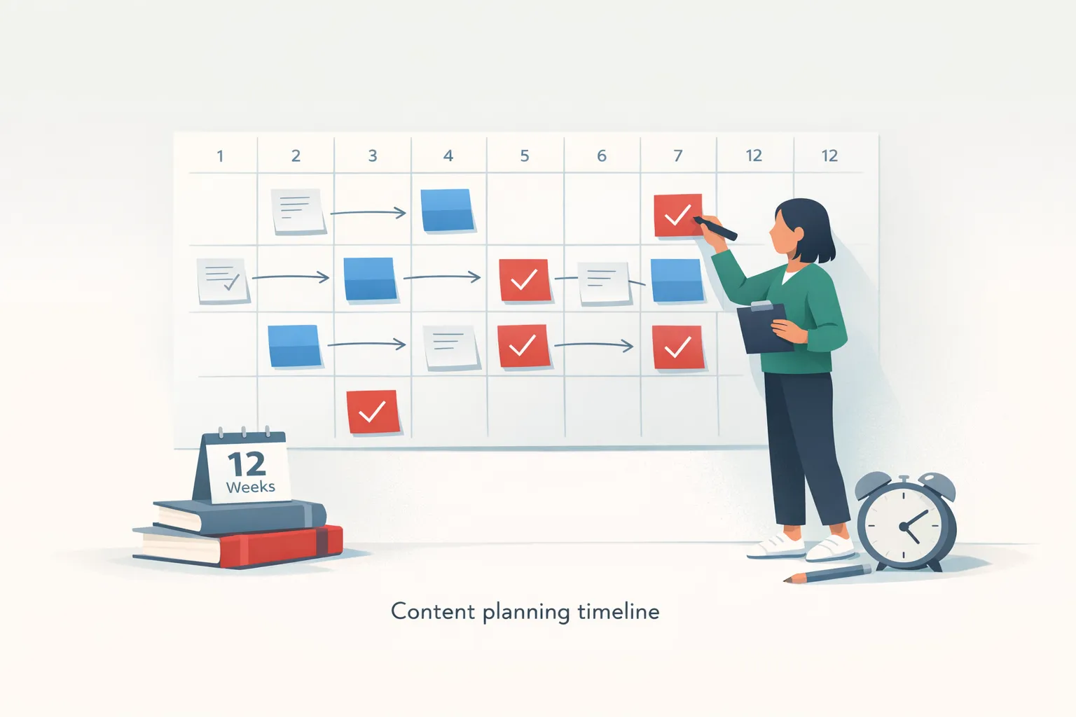 How to Build a 12-Week Roadmap with SEO-Driven Content Plans for measurable results?